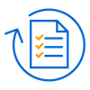 Icon Recycle Checkmark Paper